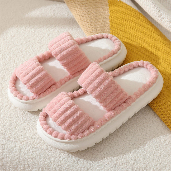 SIRA™ – Chaussons d'intérieur ouverts et moelleux