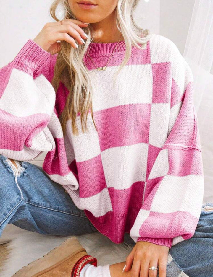 PILDA™ – Pull Décontracté à Manches Longues Coupe Ample