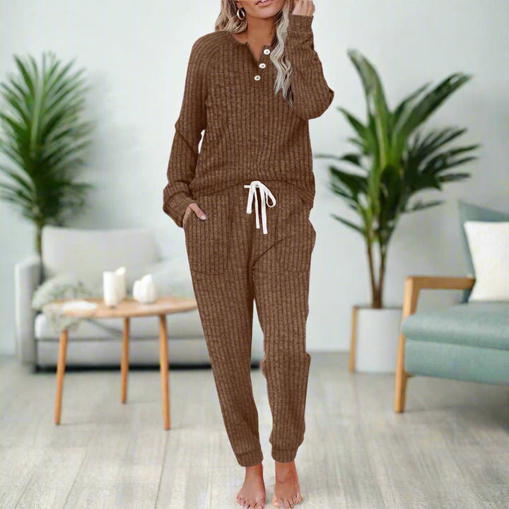 Brenda™ | Ensemble Loungewear Deux Pièces Confort Absolu