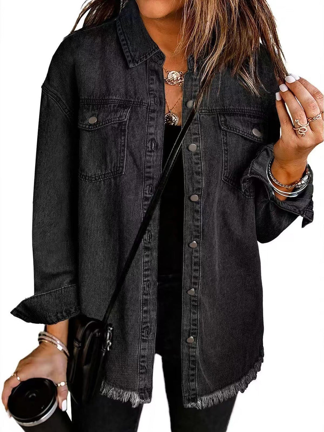 Eleanor - Casual Layering Denim Jacket