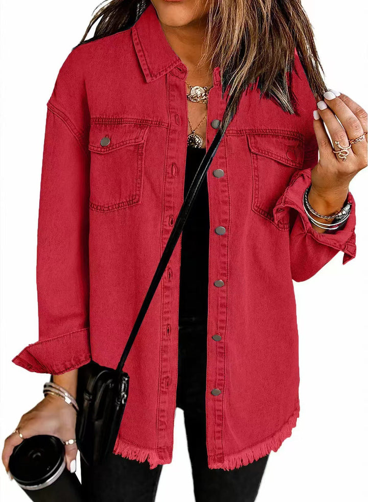 Eleanor - Casual Layering Denim Jacket
