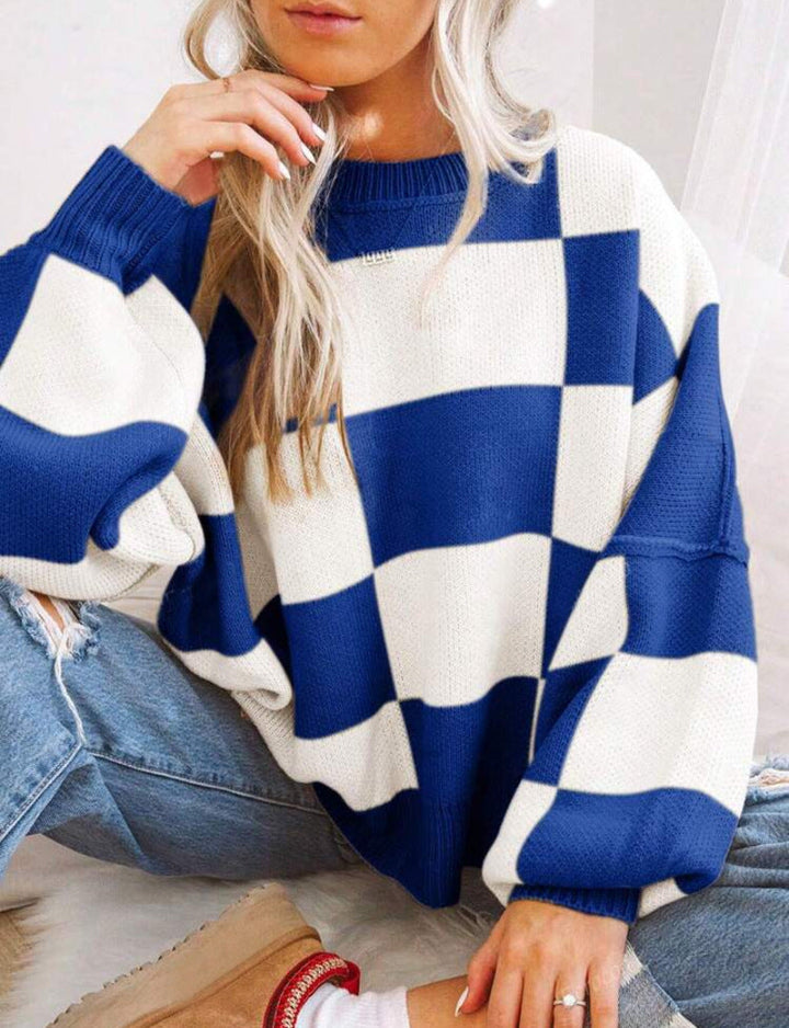 PILDA™ – Pull Décontracté à Manches Longues Coupe Ample