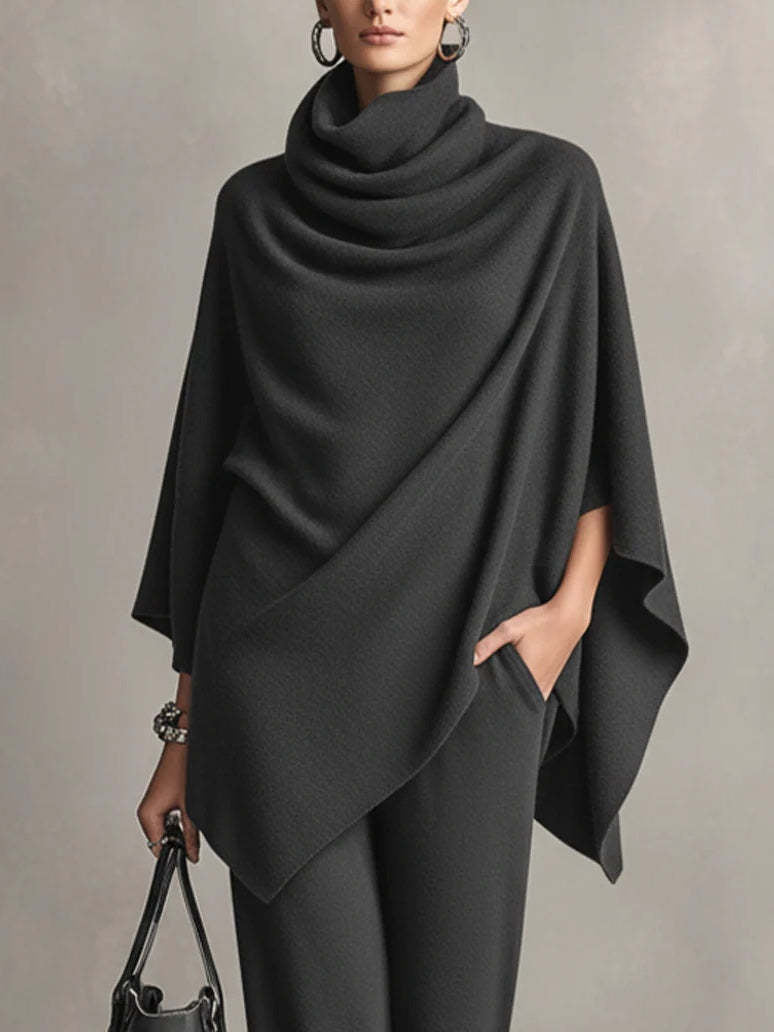 SERAPHINE™ | Ensemble Élégant Deux Pièces à Drapé