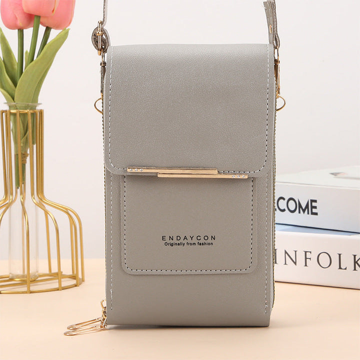 CORA™ | Sac Messager Élégant pour Téléphone avec Écran Tactile