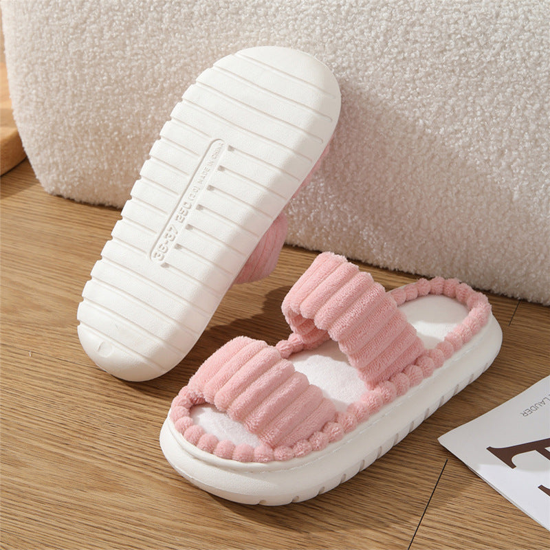 SIRA™ – Chaussons d'intérieur ouverts et moelleux