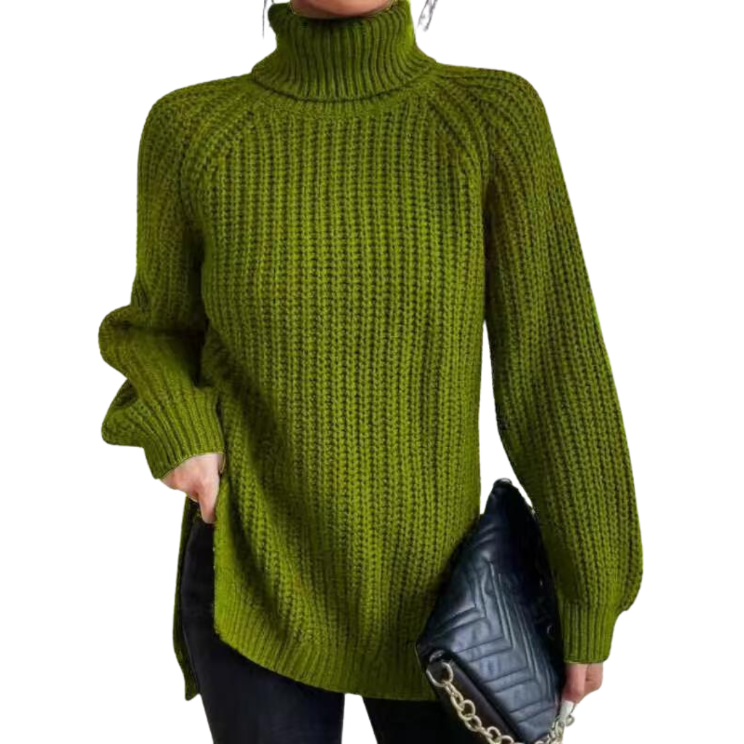 MIREILLE™ | Col Roulé Confort en Coton pour l’Hiver