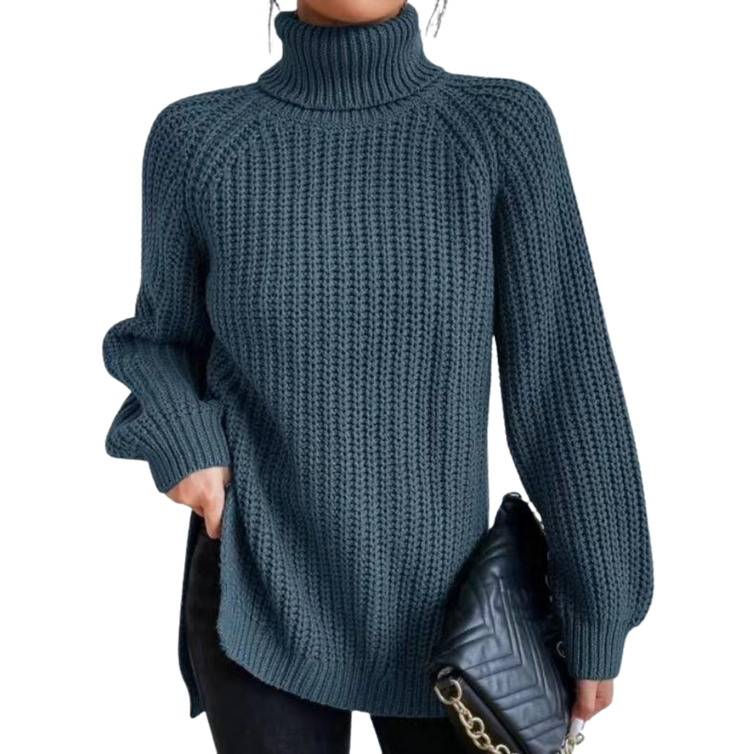 MIREILLE™ | Col Roulé Confort en Coton pour l’Hiver