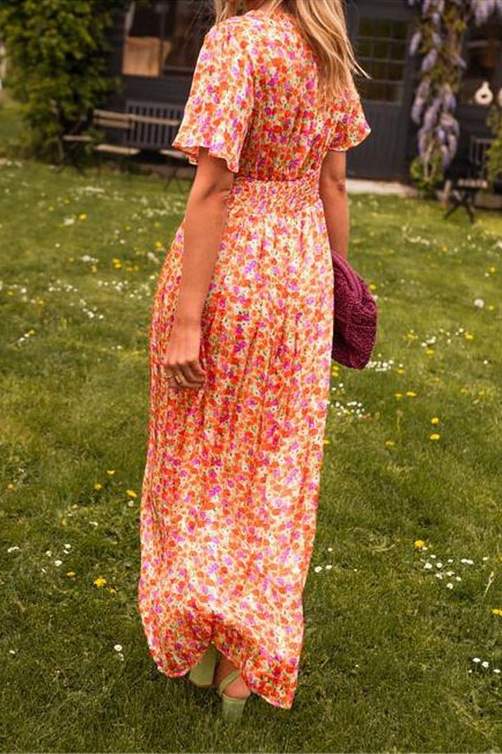 Faith™ — Robe longue florale élégante et intemporelle