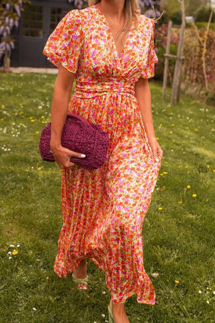 Faith™ — Robe longue florale élégante et intemporelle