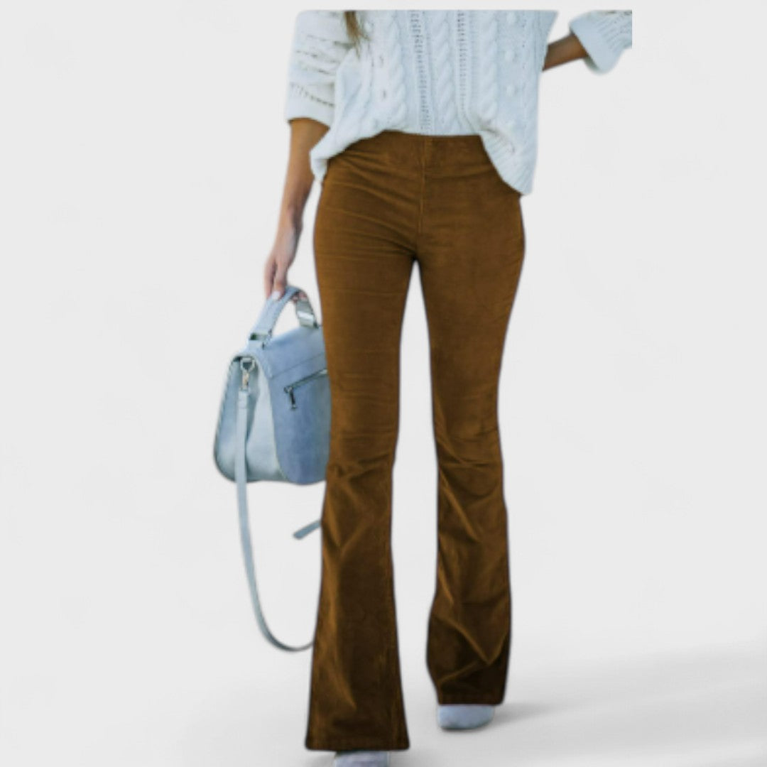 Chalvessa | Pantalon Évasé Élégant