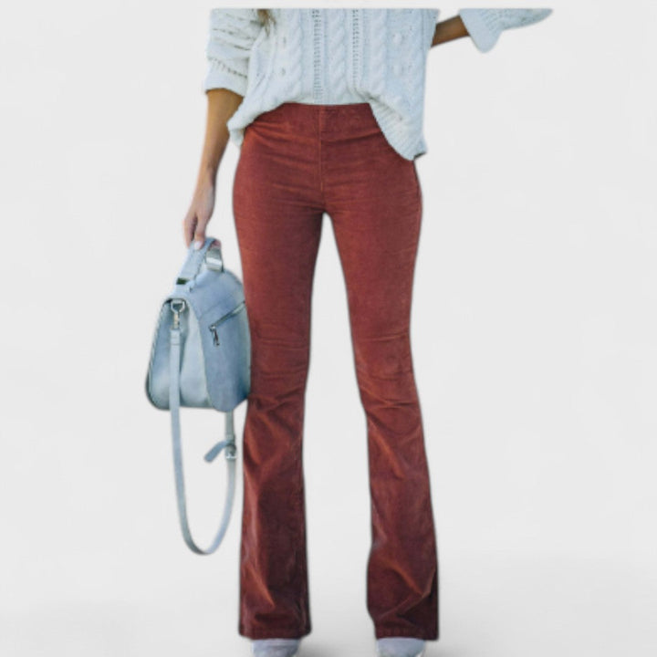 Chalvessa | Pantalon Évasé Élégant