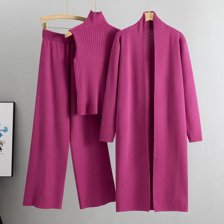 Jillie™ Ensemble Confortable en Trois Pièces | Style Sans Effort