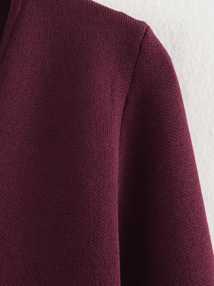 CLAIRE™ | Cardigan Asymétrique Élégant à Boutons