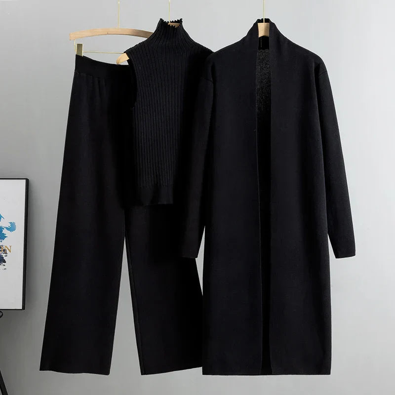 Jillie™ Ensemble Confortable en Trois Pièces | Style Sans Effort