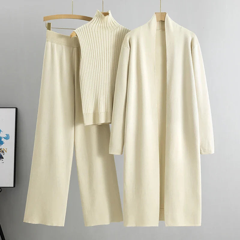 Jillie™ Ensemble Confortable en Trois Pièces | Style Sans Effort