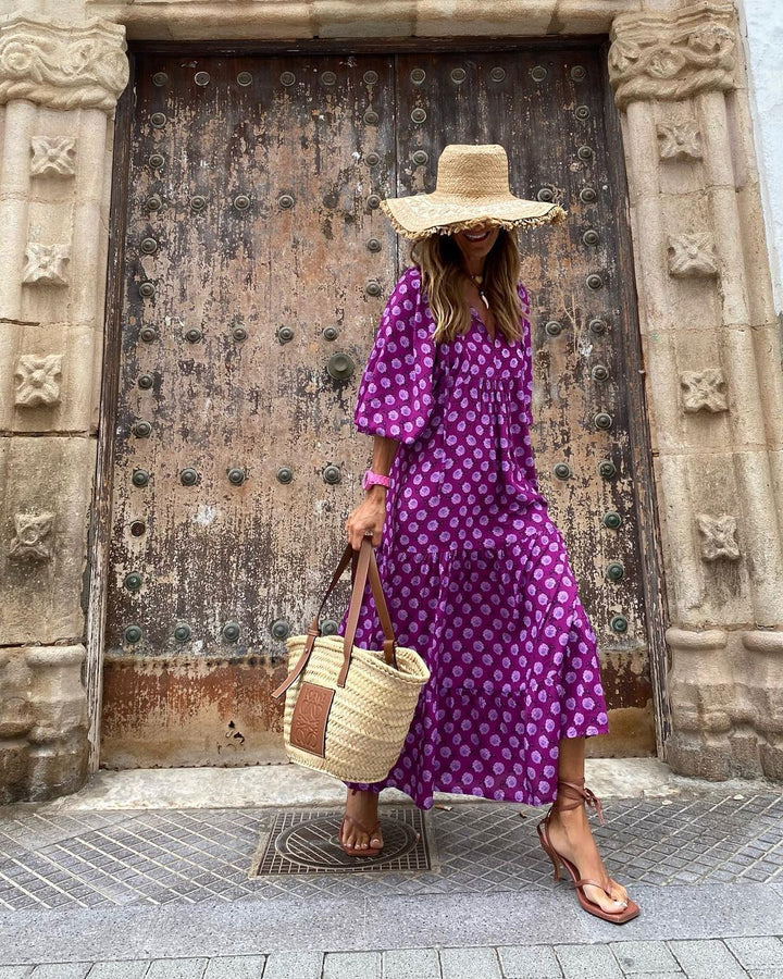 Fleur | Robe Maxi Bohémienne