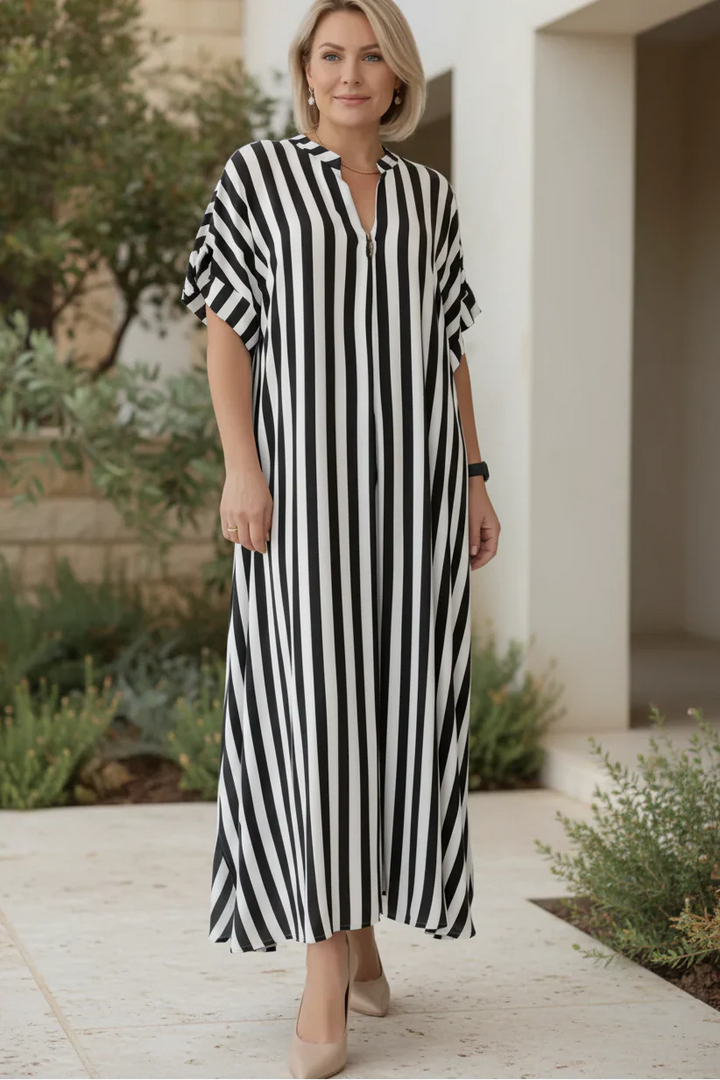 AMÉLIE – STRIPED MAXI DRESS