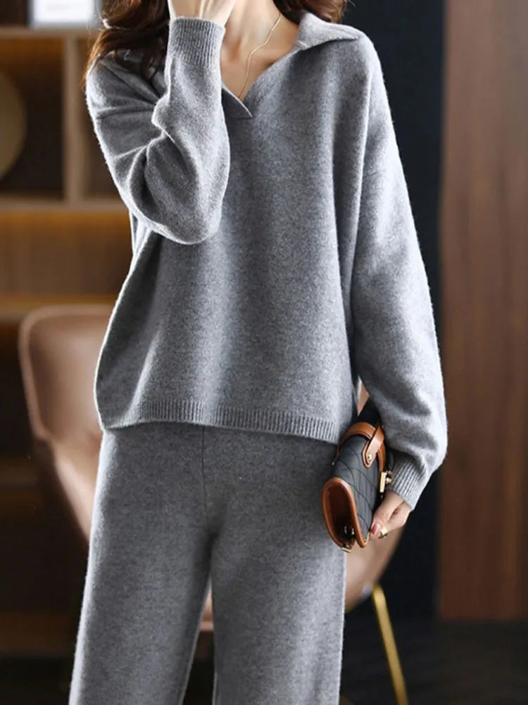 Grace | Ensemble Lounge en Maille Polo