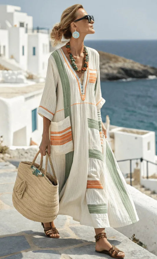 Vera | Robe de plage fluide