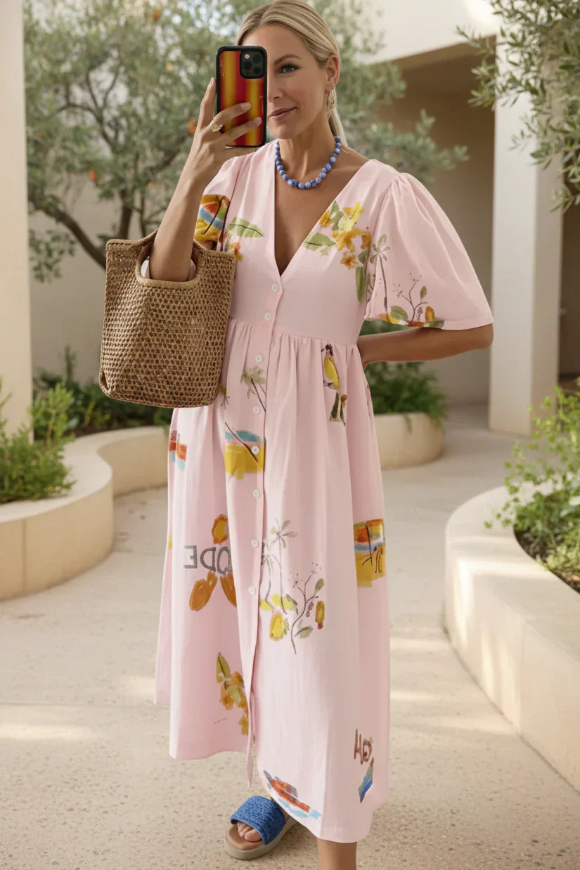 MAEVE – GARDEN BREEZE MIDI DRESS