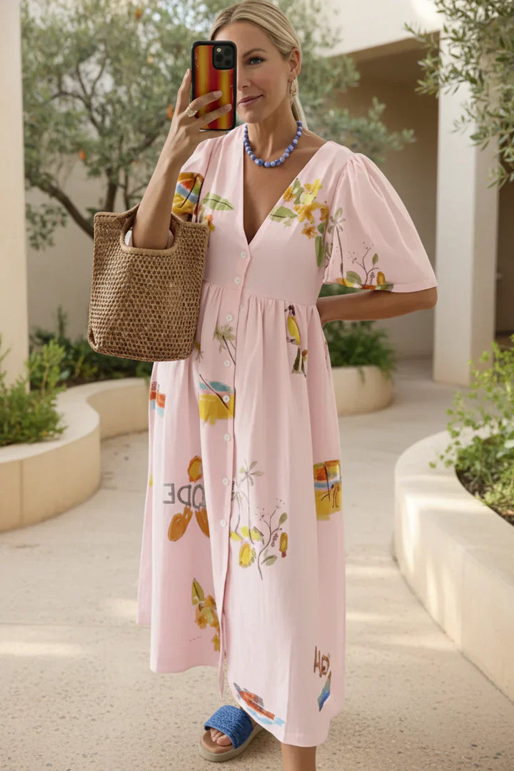 MAEVE – GARDEN BREEZE MIDI DRESS