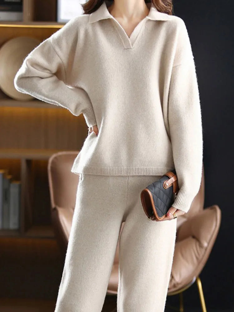 Grace | Ensemble Lounge en Maille Polo