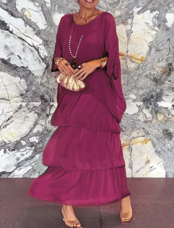 Bonnie - Elegant Flowing Maxi Dress