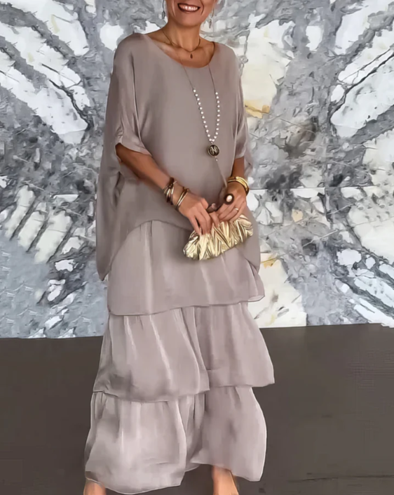 Bonnie - Elegant Flowing Maxi Dress