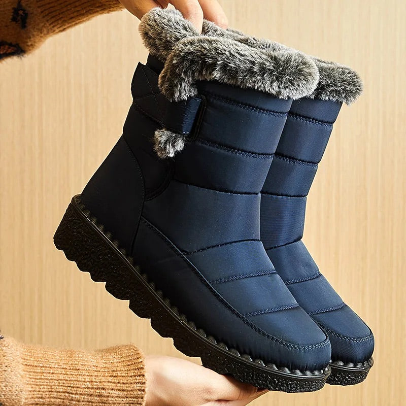 SYLVIE™ | Bottes d’Hiver Fourrées & Imperméables