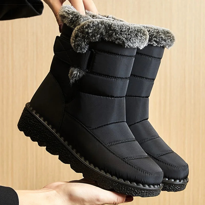 SYLVIE™ | Bottes d’Hiver Fourrées & Imperméables