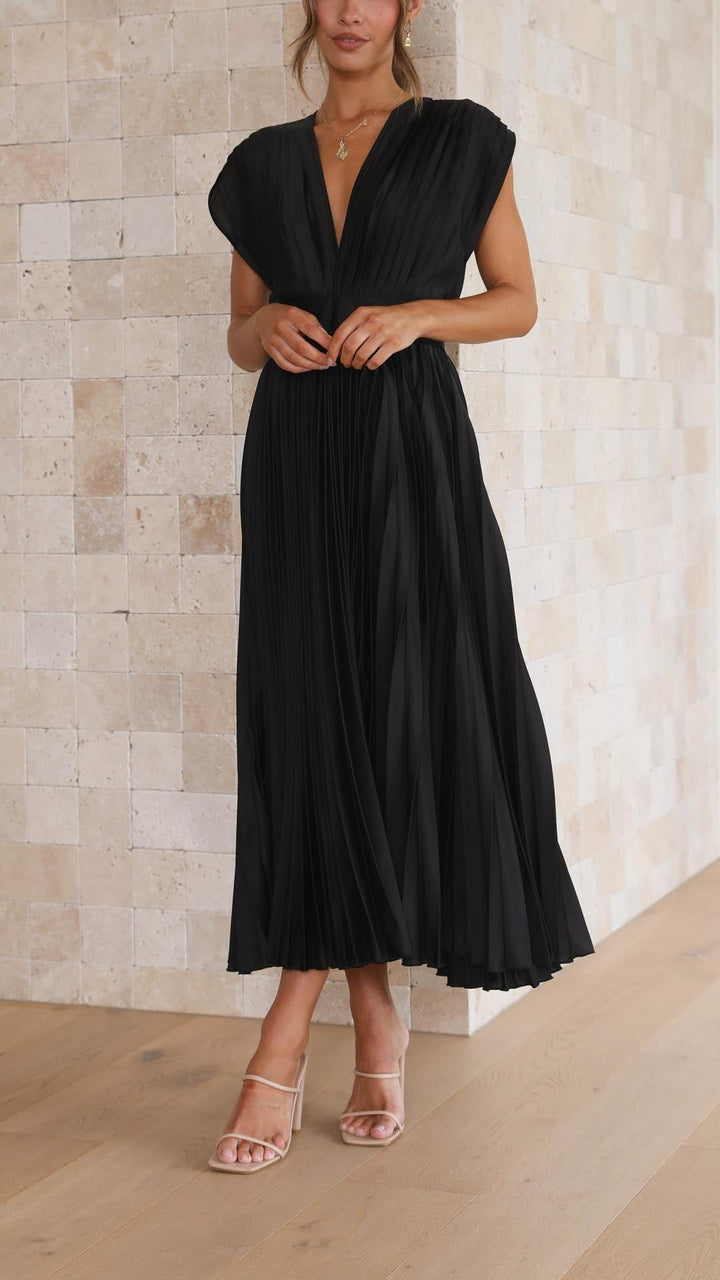 MARIA | Robe plissée élégante
