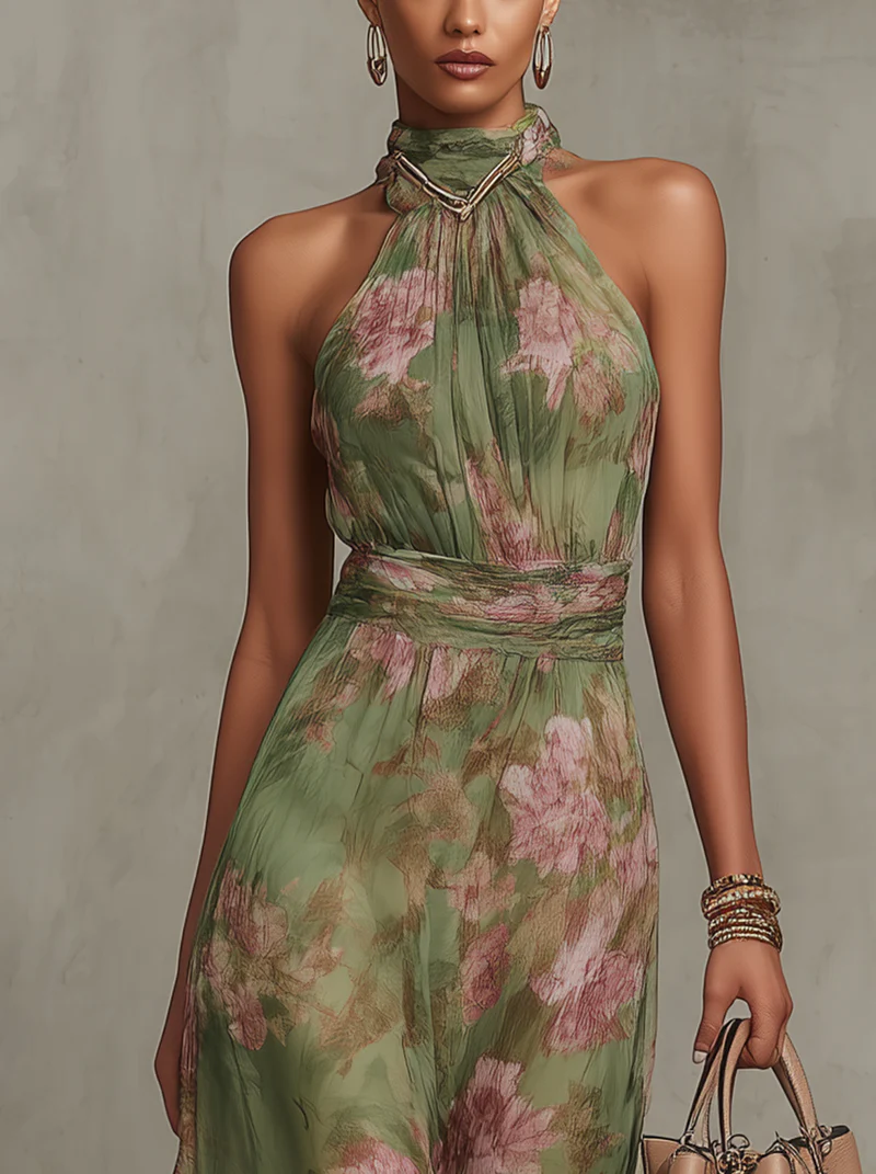 Bella - Elegant Floral Summer Dress