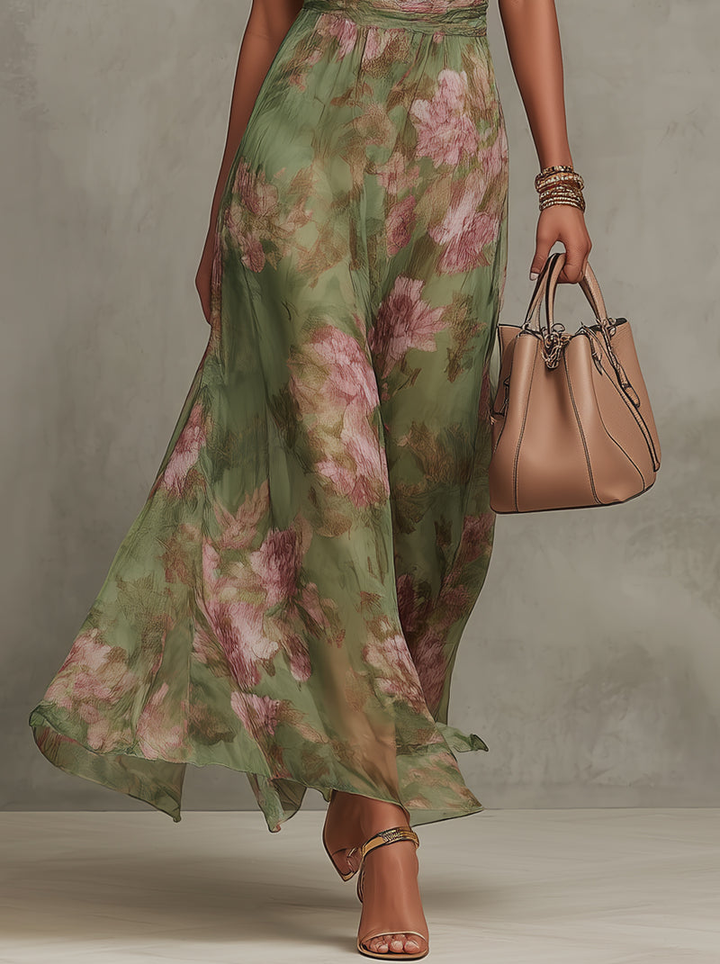 Bella - Elegant Floral Summer Dress