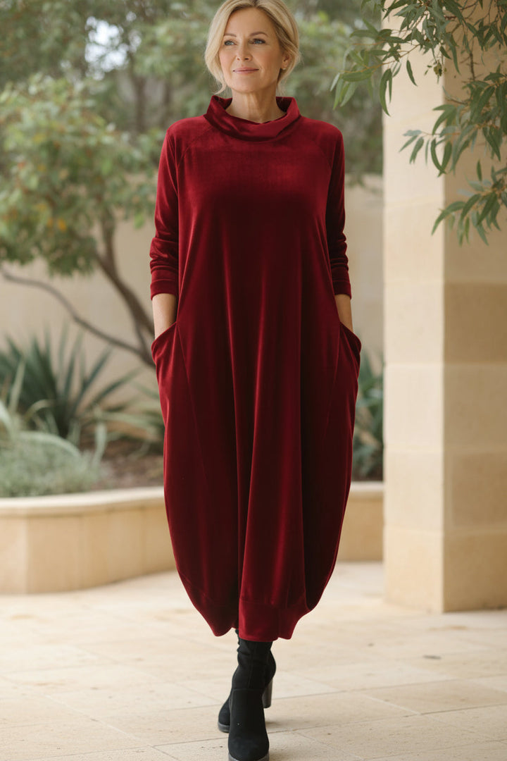 RORY - ELEGANT VELVET DRESS