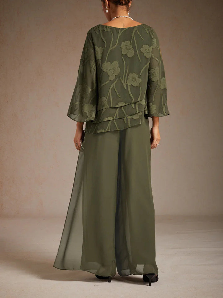 Fluressa | Pantalon fluide à ourlet fendu
