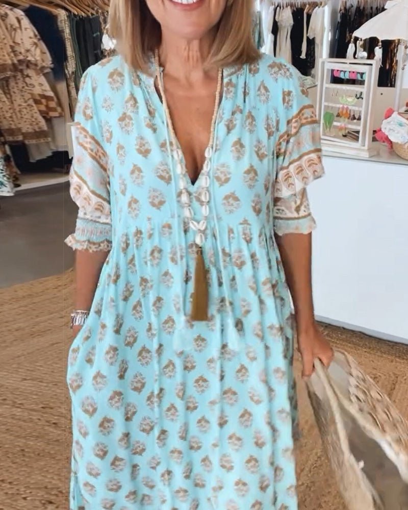 AURELIA | Robe Bohème Élégante