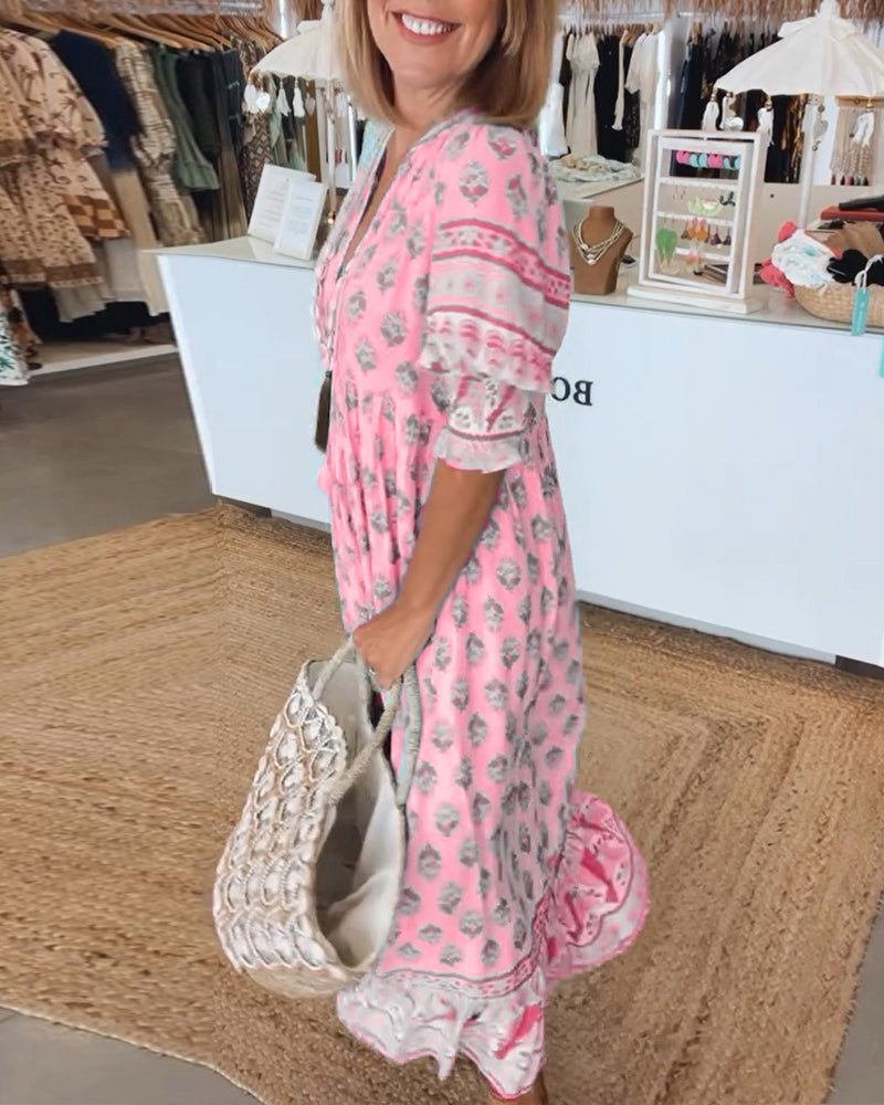 AURELIA | Robe Bohème Élégante