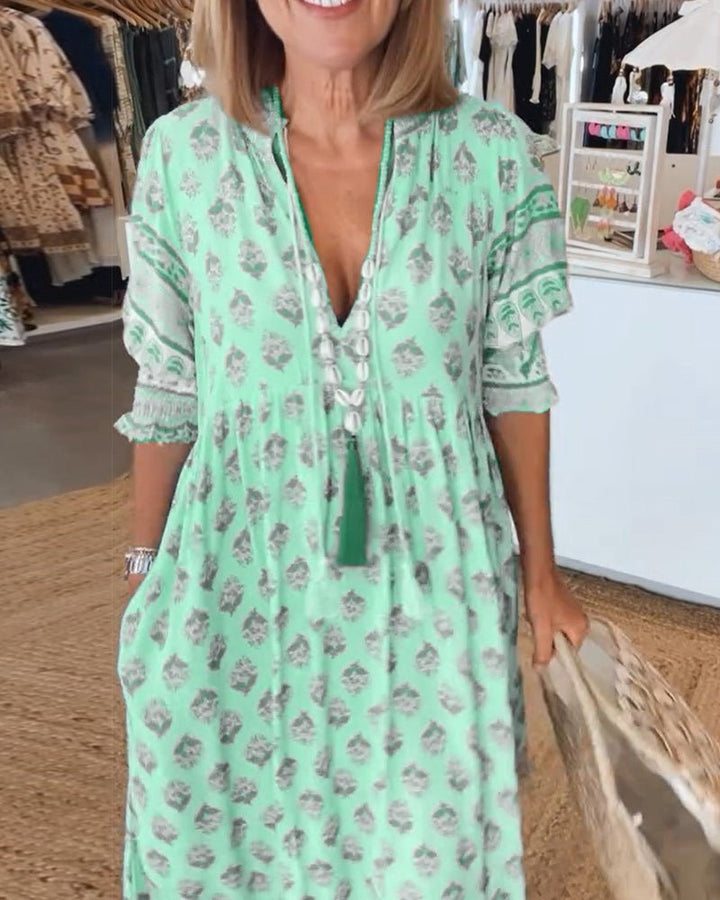 AURELIA | Robe Bohème Élégante