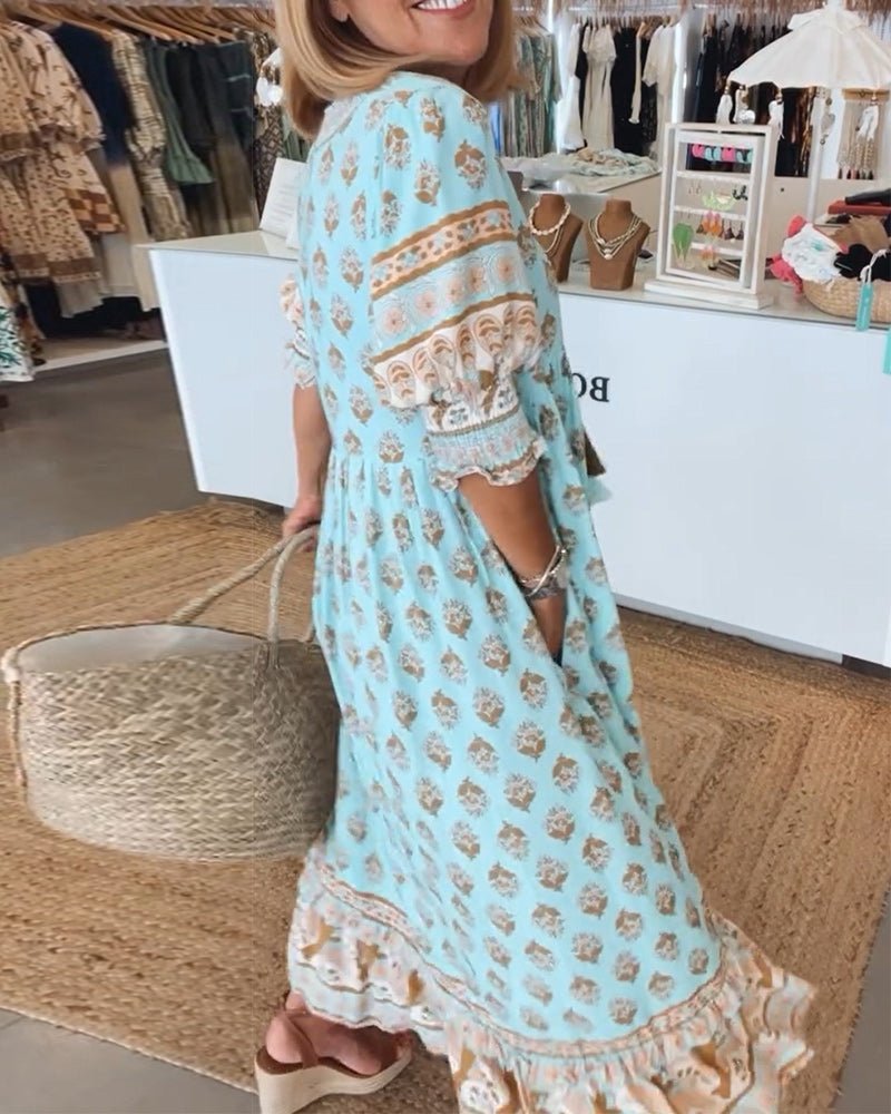 AURELIA | Robe Bohème Élégante