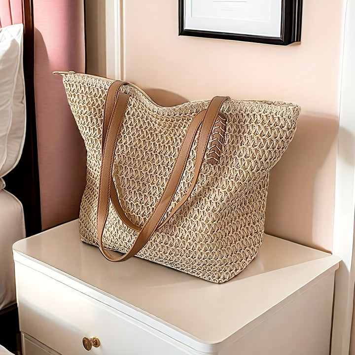 Le Tote Tissé Riviera