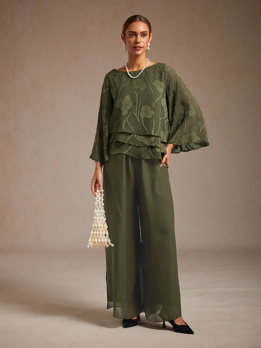 Fluressa | Pantalon fluide à ourlet fendu