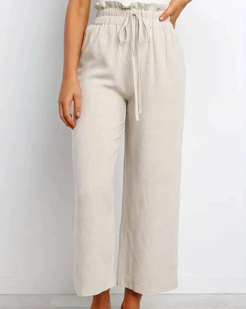 Yamira - Pantalon en lin confortable