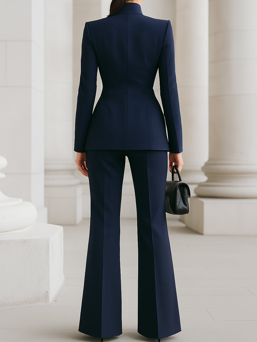 Sloane™ | Ensemble Blazer Ajusté & Pantalon