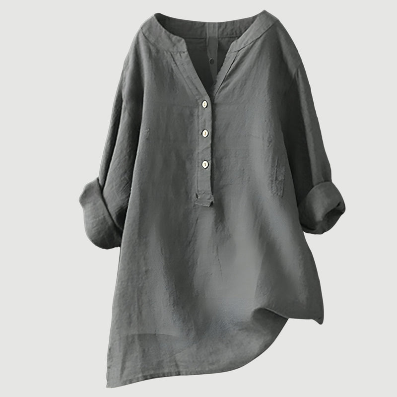 Johanne - Blouse élégante à boutons