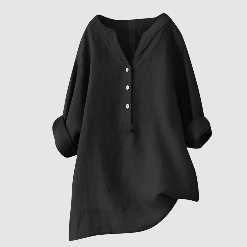 Johanne - Blouse élégante à boutons