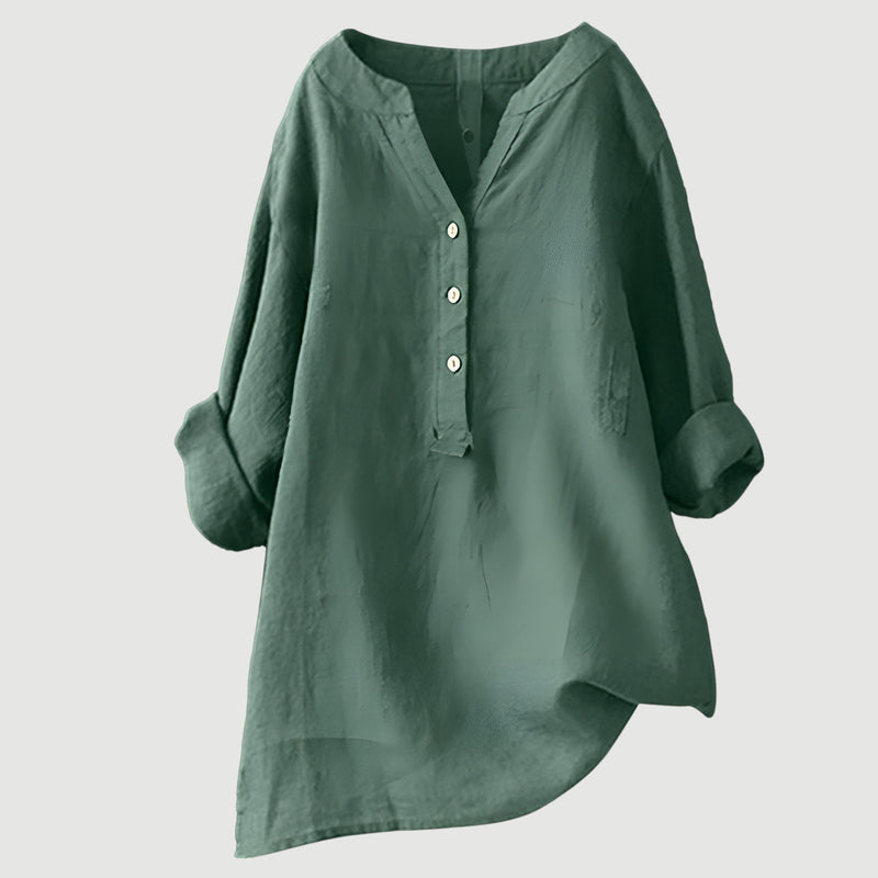 Johanne - Blouse élégante à boutons