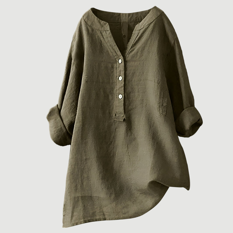 Johanne - Blouse élégante à boutons