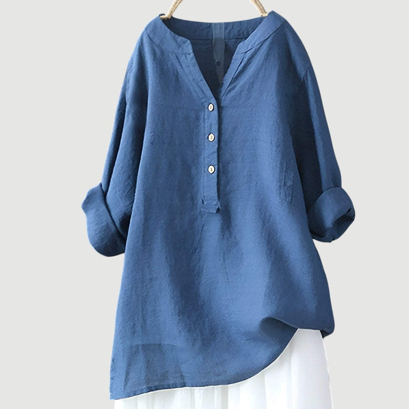 Johanne - Blouse élégante à boutons