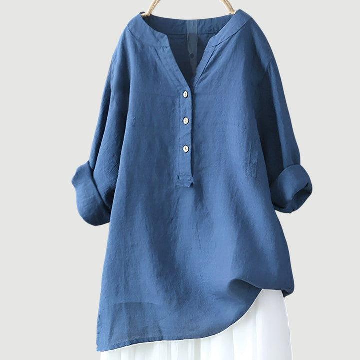 Johanne - Blouse élégante à boutons