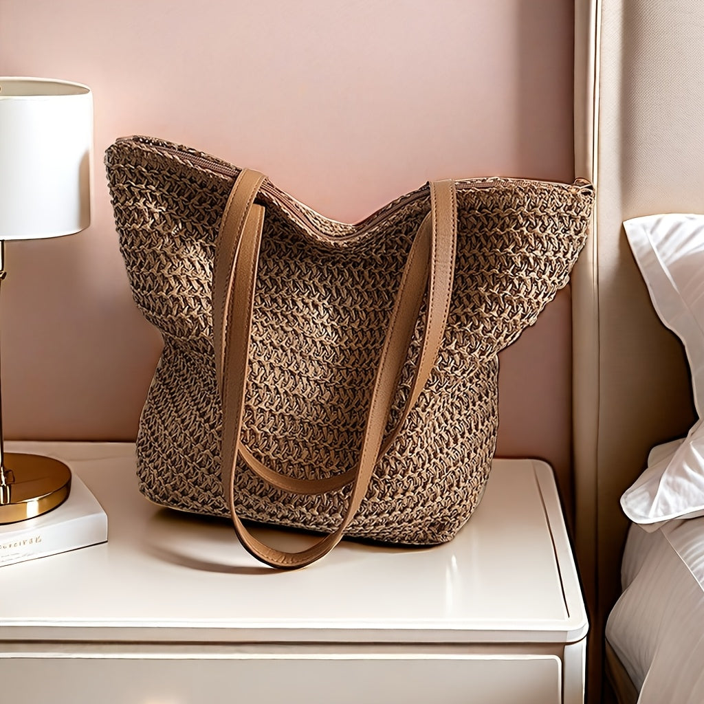 Le Tote Tissé Riviera
